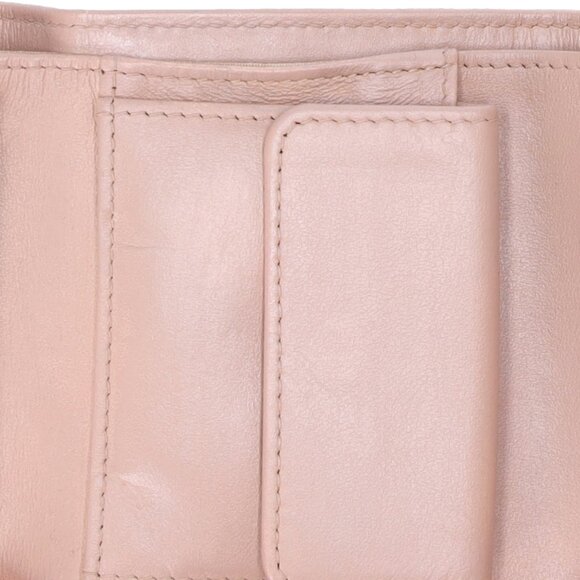 CHANEL Camellia Trifold Wallet A70301 Beige Leather - Picture 8 of 8